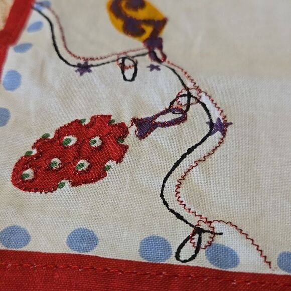 Holiday Cocktail Napkins 100% Cotton From India - Picture 7 of 13